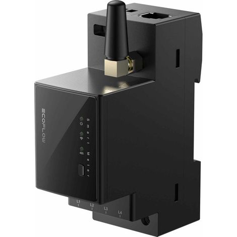 Ecoflow – Compteur intelligent 120A – Surveillance énergétique précise – Compatible avec systèmes photovoltaïques – Installation rapide sans modification