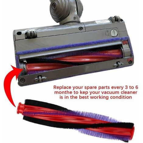 Brosse rouleau 225mm Dyson V6/DC59/DC62/SV03, électrique rechange, pour aspirateur sans fil domestique (1/5)