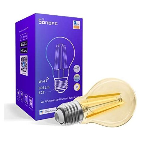 Sonoff B02-F-A60 Intelligente Beleuchtung Intelligente Glühbirne Wi-Fi Transparent 7 W
