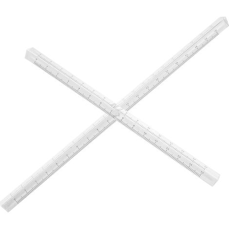 OSALADI Ensemble de 2 pièces dessin métrique transparent pour (1/5)