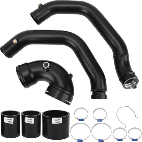 Tuyaux de Charge Turbo en aluminium avec Kit de mise à niveau de tuyau J adaptés au moteur M3 F80 M4 F82 M2C F87 3.0L S55 (1/5)