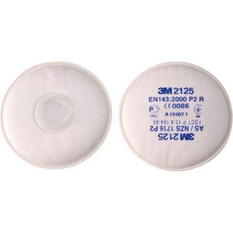 Filtro de polvo 2000 P3R (2 uds.) 3M 2138P02