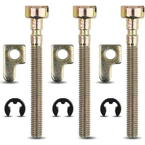 Vis Tendeur de Réglage Chaîne de Barre 3 Pcs Kit pour Husqvarna 36 41136 136LE 141 141LE 137 137E 142 142E 235 240 Remplacement Pièces de Tronçonneuse (1/5)