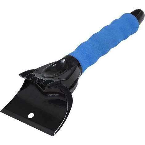 Grattoir à glace universel pour voiture ( 250 x 90 mm) - Dégivreur de pare-brise et vitres latérales pour SUV, camions et camping-cars-Portable et anti-collision-En EVA noir - Déneigement et dégivrage (1/5)