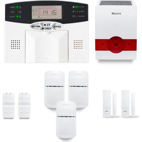 Alarme maison sans fil MN45 Compatible Box internet (1/4)