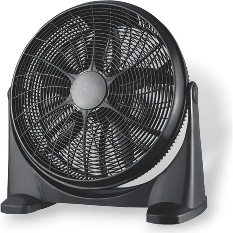 Ventilatore potente 80W da terra 5 pale Ø50 cm con inclinazione regolabile