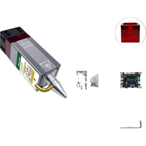 Módulo láser, 80 W de potencia, sistema de asistencia neumática, LT-80W-AA-PRO-KIT-a, 24 V (1/2)