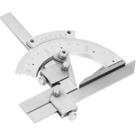Goniometro a nonio da 0 a 320°, goniometro universale con regolazione fine, strumento di misurazione per la lavorazione del legno, goniometri (1/3)
