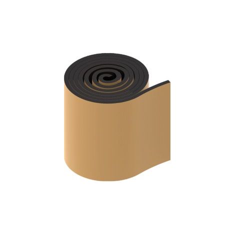 Caoutchouc cellulaire autocollant EPDMW2x40 - 1 pièce, 10 m