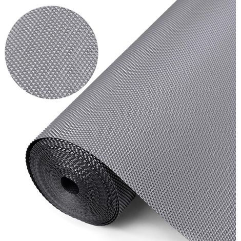 Tapis de tiroir 50 cm x 600 cm Tapis antidérapant Tapis de tiroir de cuisine en papier d'armoire Lavable Non adhésif pour armoires de cuisine (1/5)