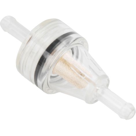 Filtre à carburant en ligne 6mm Transparent ABS Résistant à la chaleur Universel Pièce Moto Durable (1/5)