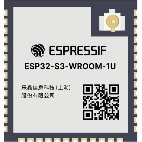 Espressif ESP32-S3-WROOM-1U-N16R8 Module WiFi (1/2)