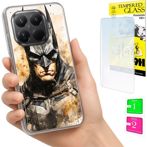 Schutzhülle für Xiaomi 15T Pro: Rückseite mit Fotoschutz + 9H-Glas (1/5)