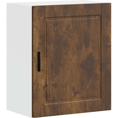 Maison Exclusive - Pensile da Cucina Porto Rovere Fumo in Legno Multistrato