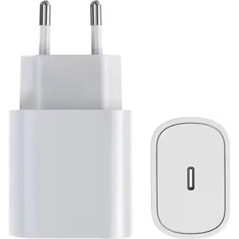 Chargeur rapide PD 30 W pour boîtier de charge, adaptateur secteur USB-C PD 30 W compatible iPhone, Samsung, Xiaomi et Huawei. (1/5)