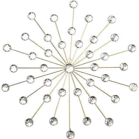 Décoration murale suspendue en strass, décoration intérieure, C-- (1/5)