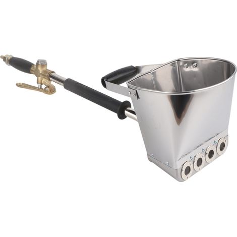 Irovami Pistolet à peinture pneumatique multifonctionnel pour mortier de ciment, pour la pulvérisation de peintures murales intérieures et extérieures (1/5)