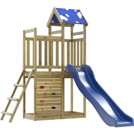 Maison Exclusive - Set da Gioco da Esterno in Legno di Pino Impregnato