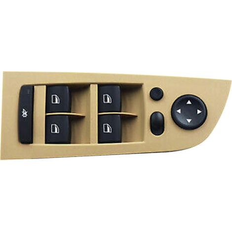 Console de commande de lève-vitre électrique beige 61319217334 pour - Série 3 316 318 320 323 325 330 (1/5)