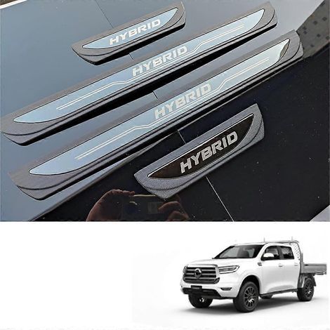 Plaque de seuil de porte pour Cannon Premium CC 2024 2025 Accessoires auto Panneaux de protection anti-éraflures 4 pièces ( ) (1/5)