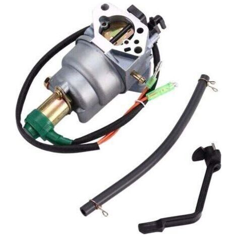 Carburateur Fit 6500W pour Groupe éLectrogèNe Transportable , XU,GX240 8HP GX270 9HP GX340 11HP GX390 13HP 182F 188F Ex6500 Ex5000 (1/4)