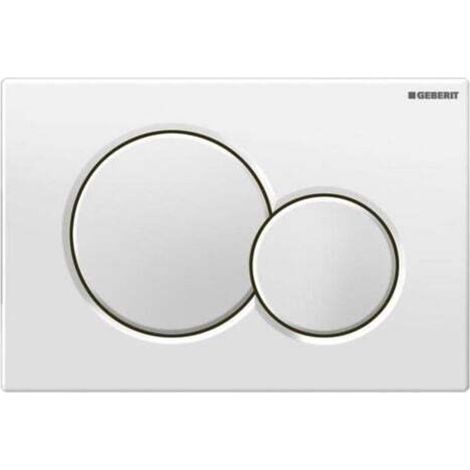 SIGMA 01 weiße Double-Touch-Betätigungsplatte (115.770.11.5)