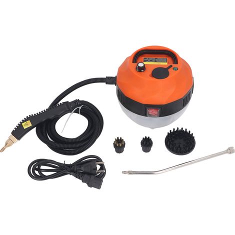 Nettoyeur vapeur haute température, appareil portable multifonctionnel pour le nettoyage à la vapeur de la maison, de la voiture, de la hotte de cuisine et des taches d'huile. Prise UE 220 V. (1/5)
