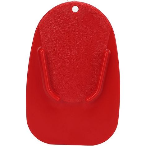 Plaque de stationnement support latéral pour moto Kickstand Pad remplacement Suzuki Rouge (1/5)