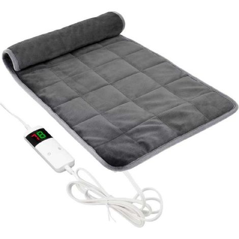 Cecotec couverture électrique 180×200 HeatConfort Weighted 9 kg. 10 niveaux de température, 5 minuteries, 200 W, soulagement musculaire (1/5)