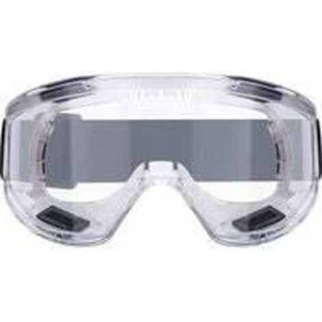 Lunettes de sécurité antibuée et résistantes aux rayures. Idéales pour les bricoleurs, les professionnels de la chimie, du bâtiment et des travaux publics. (1/5)