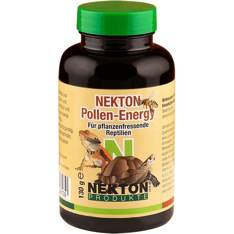 Nekton Pollen Energy - Polen de Flores para Reptiles Herbívoros - 130 g