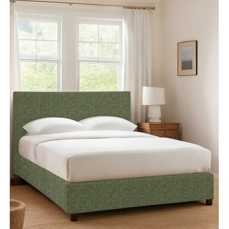 Cama de Plaza y Media Carlisle, Desenfundable, Hecho en Italia, Verde (1/3)