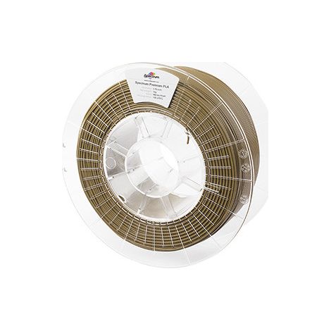Spectrum FILAMENTS Spectrum Filaments 3D Filament PLA Premium 1.75mm Military Khaki Braun 1kg (80046)
