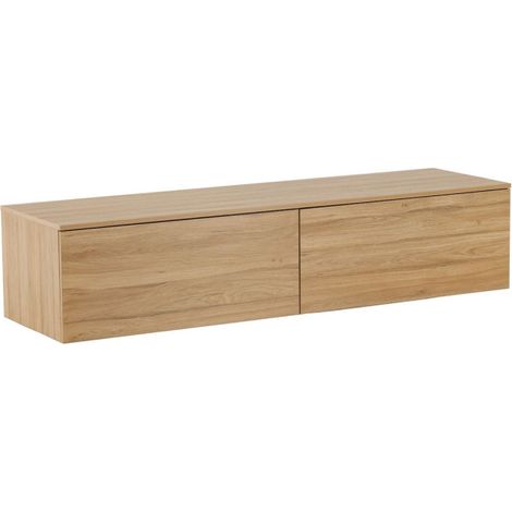 Meuble TV en Bois "Frihamn" 160cm Naturel (1/5)