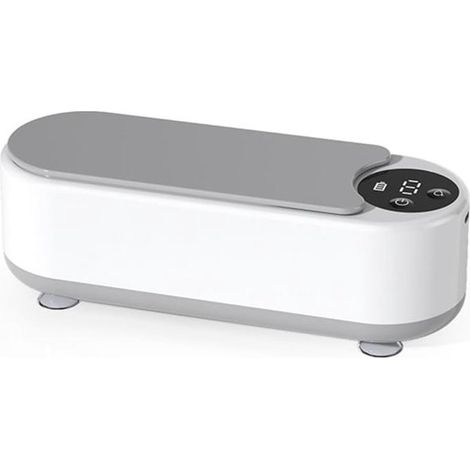 Nettoyeur à ultrasons - Vibrations puissantes de 45 kHz - Bain de lunettes - Nettoyeur de bijoux - Silencieux - Nettoyeur de prothèses dentaires - Montres - Pinceaux de maquillage - Convient pour (1/5)