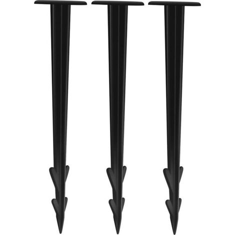 Lot de 100 Clous d'ancrage au Sol pour Tissu en Feutre (1/5)