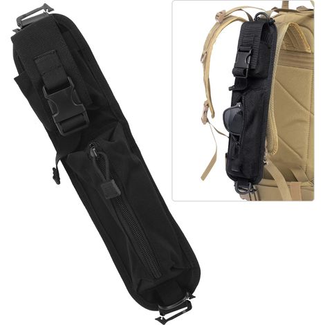 Ceinture porte-accessoires tactique en nylon résistant pour équipement de randonnée et militaire (1/5)