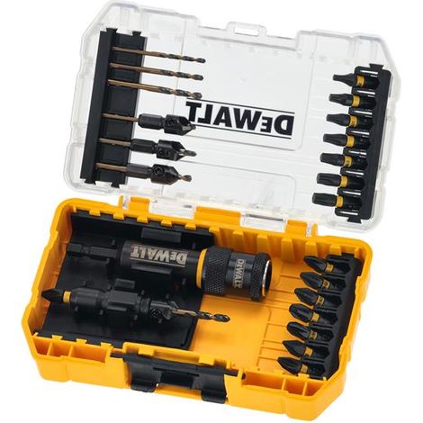 Dewalt DT70779T Flip Drive Set Drill & Driver Countersink Pilot Bits 25pc + Case (1/3)