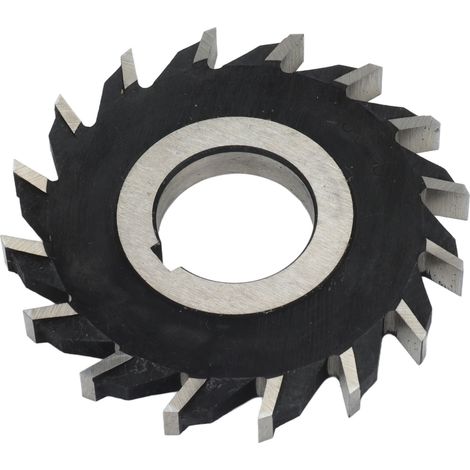 Fraises à surfacer HSS 80mm, 16 dents pour acier et métal, outil de fraisage plan professionnel (1/5)