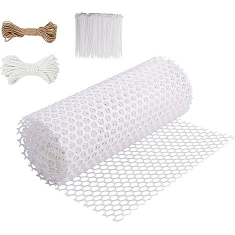 Kit de bâtons de mousse en plastique à faire soi-même, adapté aux pots de jardin, aux tuteurs de mousse pour plantes grimpantes et aux supports de filet pour plantes (1/5)