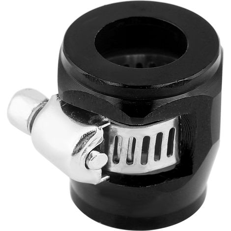 Kraftstoffschlauch für Kraftfahrzeuge, Abschlussmanschette, AN10 20mm schwarzer Anschluss, flexibler Verbinder für Wasserleitungen. (1/5)