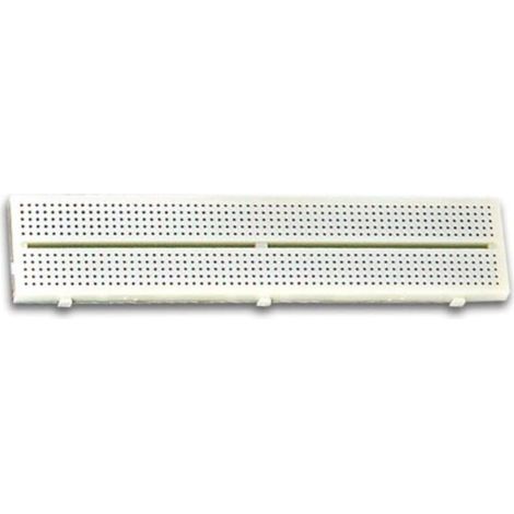 Plaque De Montage - 168 X 39 X 10 Mm - 640 Points De Liaison - Pour Projets Electroniques - 1 Unite (1/5)