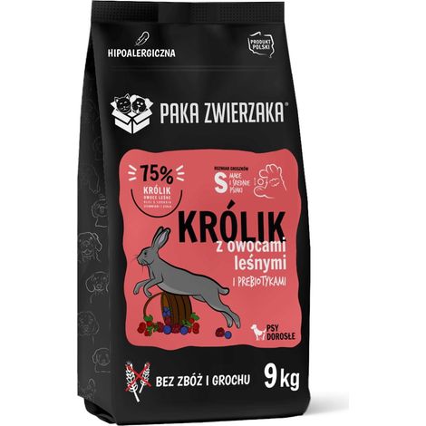 Seventh Heaven Animal Pack, cibo secco per cani al gusto di coniglio e frutti di bosco, 9 kg. (1/3)