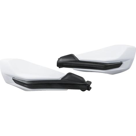 Protectores de manos para motocicleta, material resistente, ajuste perfecto, color blanco. (1/2)