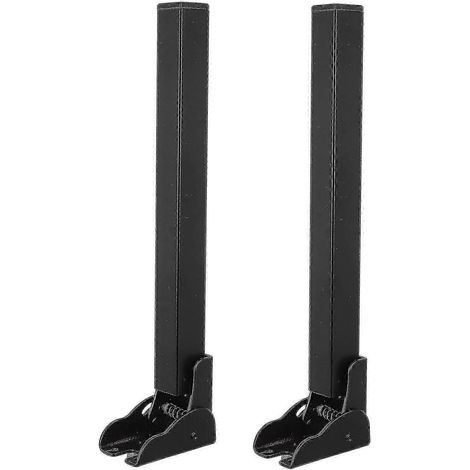 Pieds de canapé pliants PDDA-2 pièces - Pieds pliants en métal robuste, pieds équilibrés, charnières autobloquantes, pieds de canapé solides (1/5)