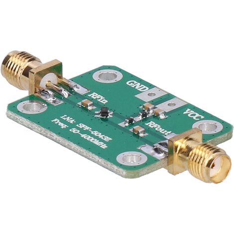 Module amplificateur RF SPF-5043Z, micro-ondes 50-4000 MHz, circuit imprimé, LNA, large bande, 3,3-5,0 V (1/5)