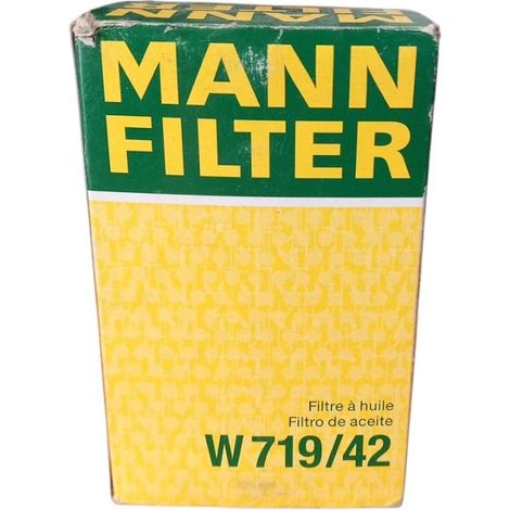 Filtro olio motore marca man filter codice filtro w719/42