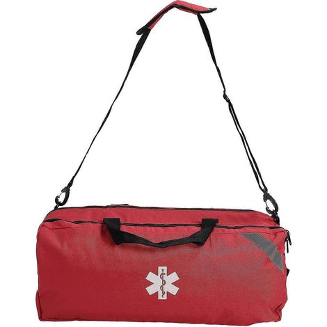 Erste-Hilfe-Tasche, rechteckig, großes Fassungsvermögen, Notfalltasche, rot