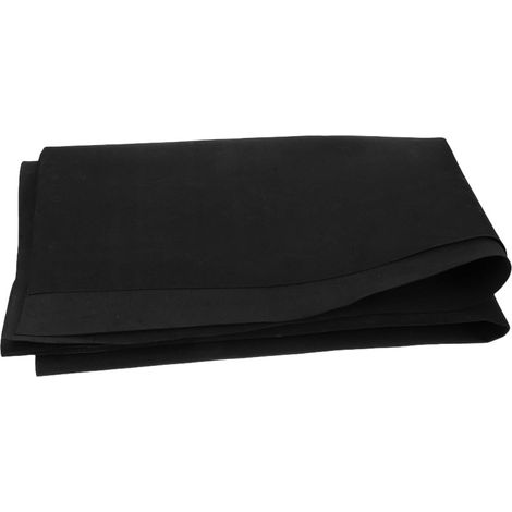 Coussin D'insonorisation du Moteur en Polyuréthane Noir pour Climatiseur Extérieur, Tapis D'isolation Phonique, Protection la Pluie pour Fête Estivale (1/5)