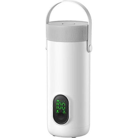 Voyage électrique bouilloire petit thé bouilloire café eau bouilloire 350mL rapide Boiling eau 27000mAh rechargeable (1/5)
